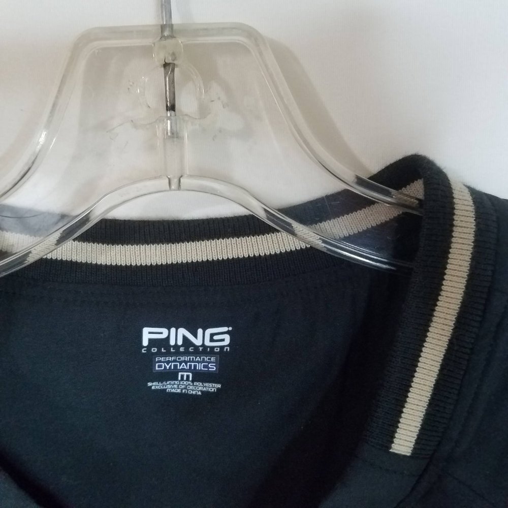 Ping Performance Dynamics Black Pullover V Neck W… - image 3
